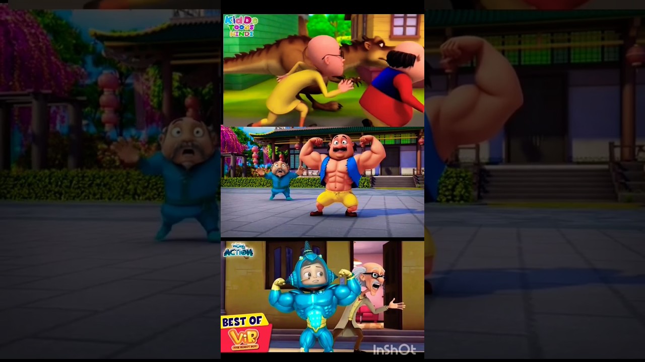 Motu Patalu real life fight and bodybuilder 😯😯😯
