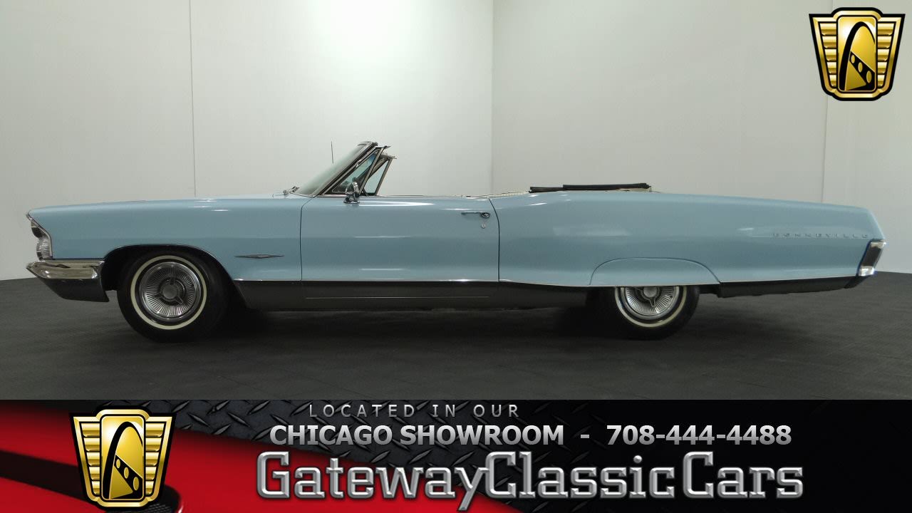 1965 Pontiac Bonneville Gateway Classic Cars Chicago #826