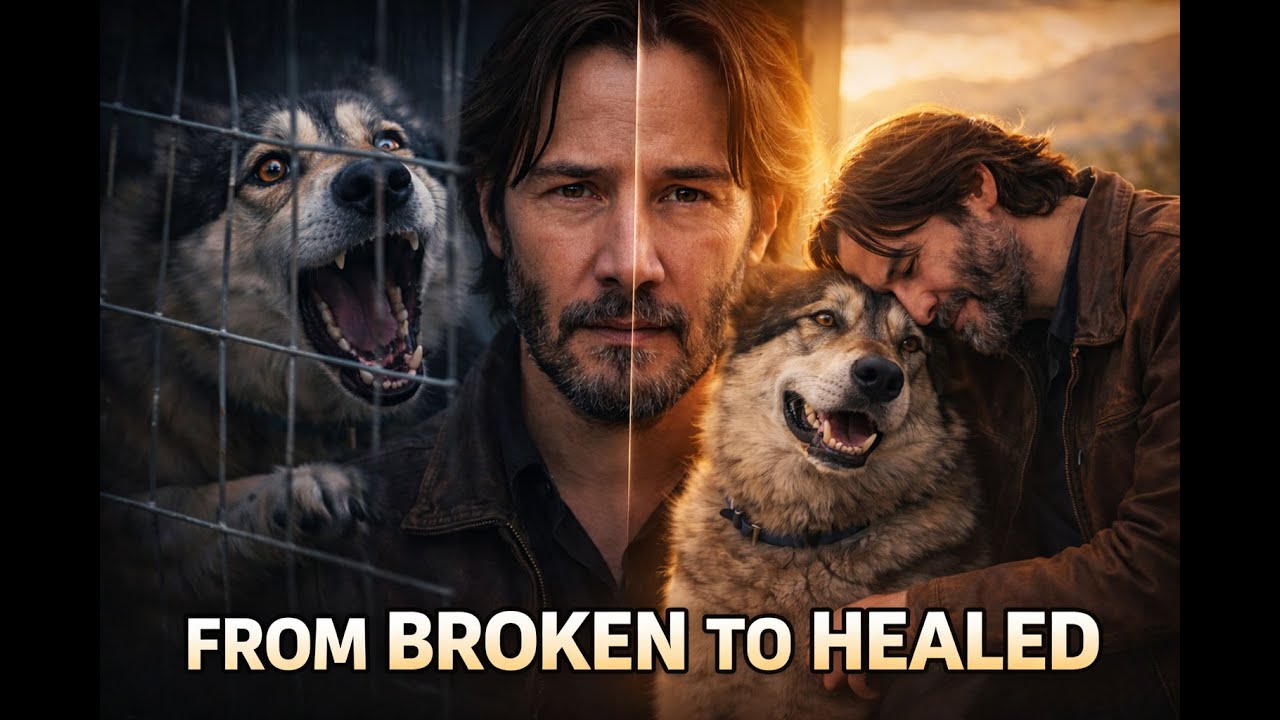 Keanu Reeves Saves Broken Military Dog After 12 Years of Silence