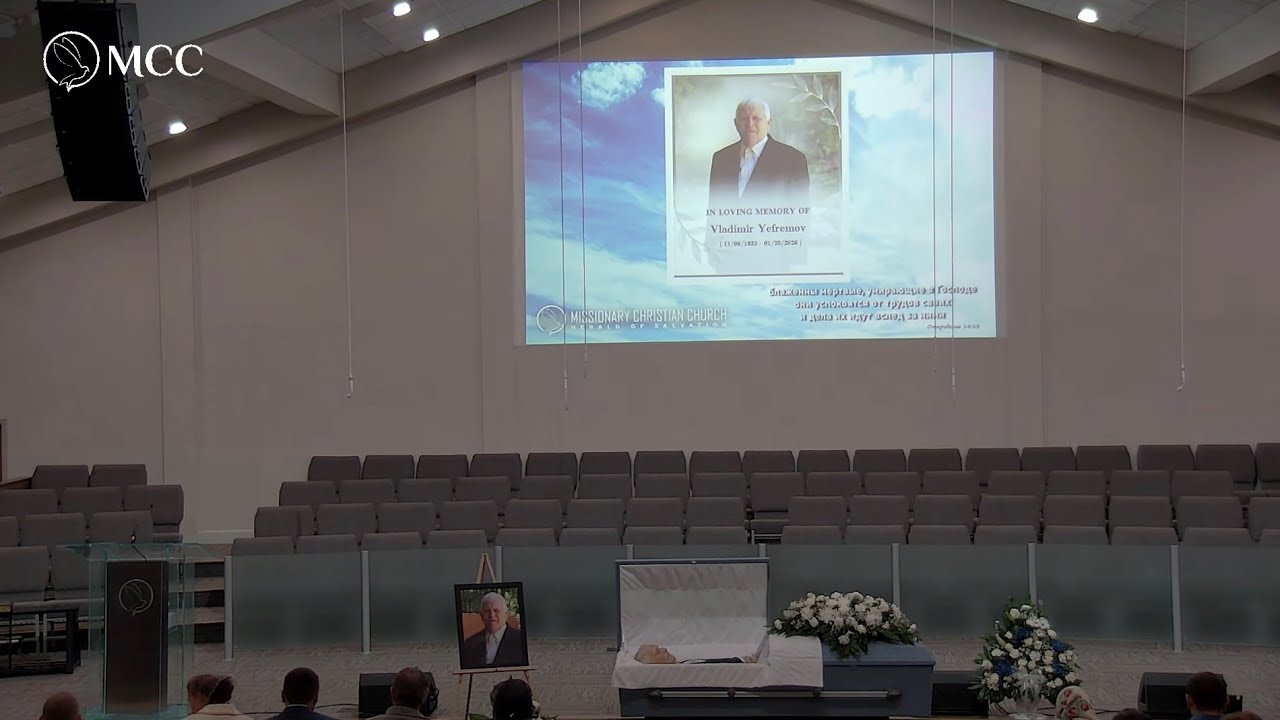 01-22-26 Thursday Funeral , Vladimir Yefremov.