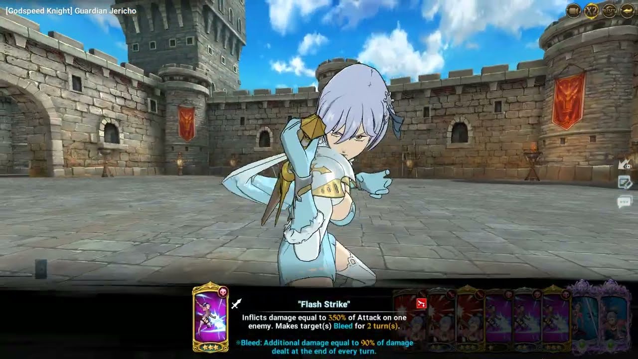 [Showcase] Guardian Jericho - Skills Animations (7DS: Grand Cross)