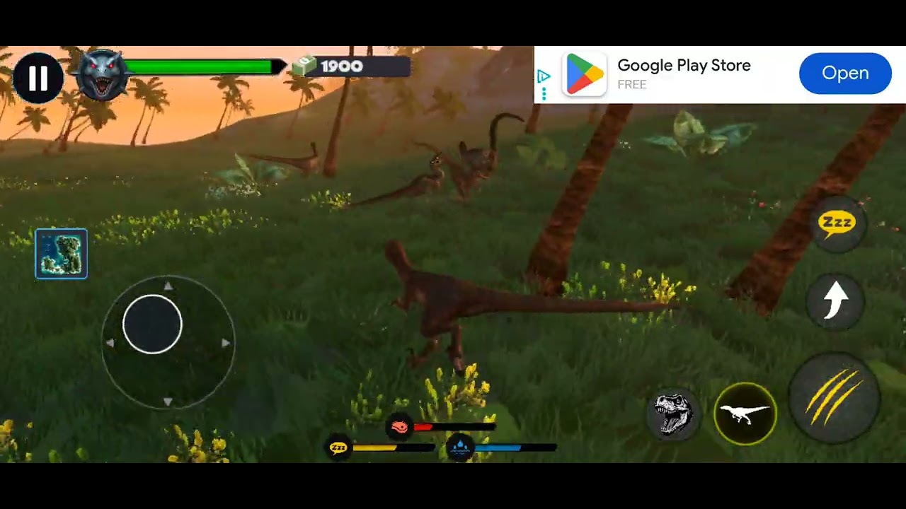 Why velociraptors are fighting each other