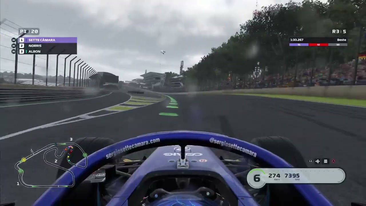 F1 2019 Welttour Runde 9 Brasilien