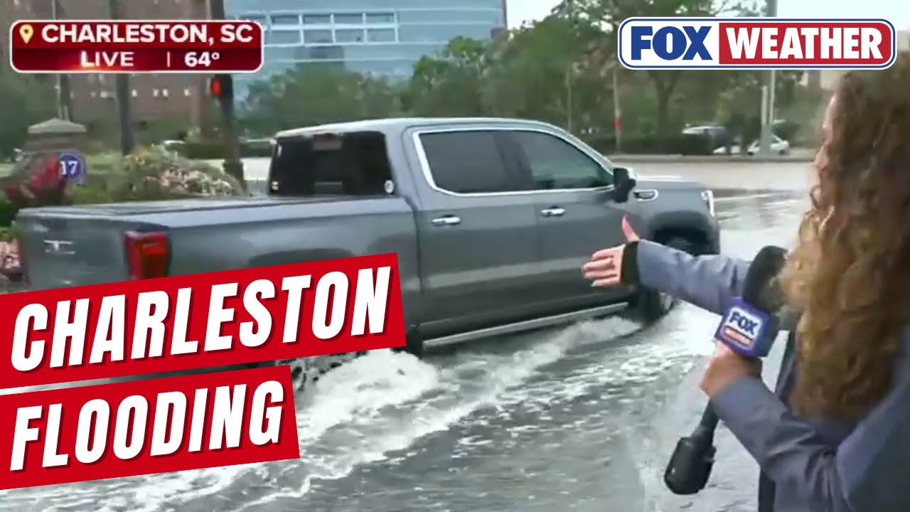 High Tide Flooding Swamping Charleston