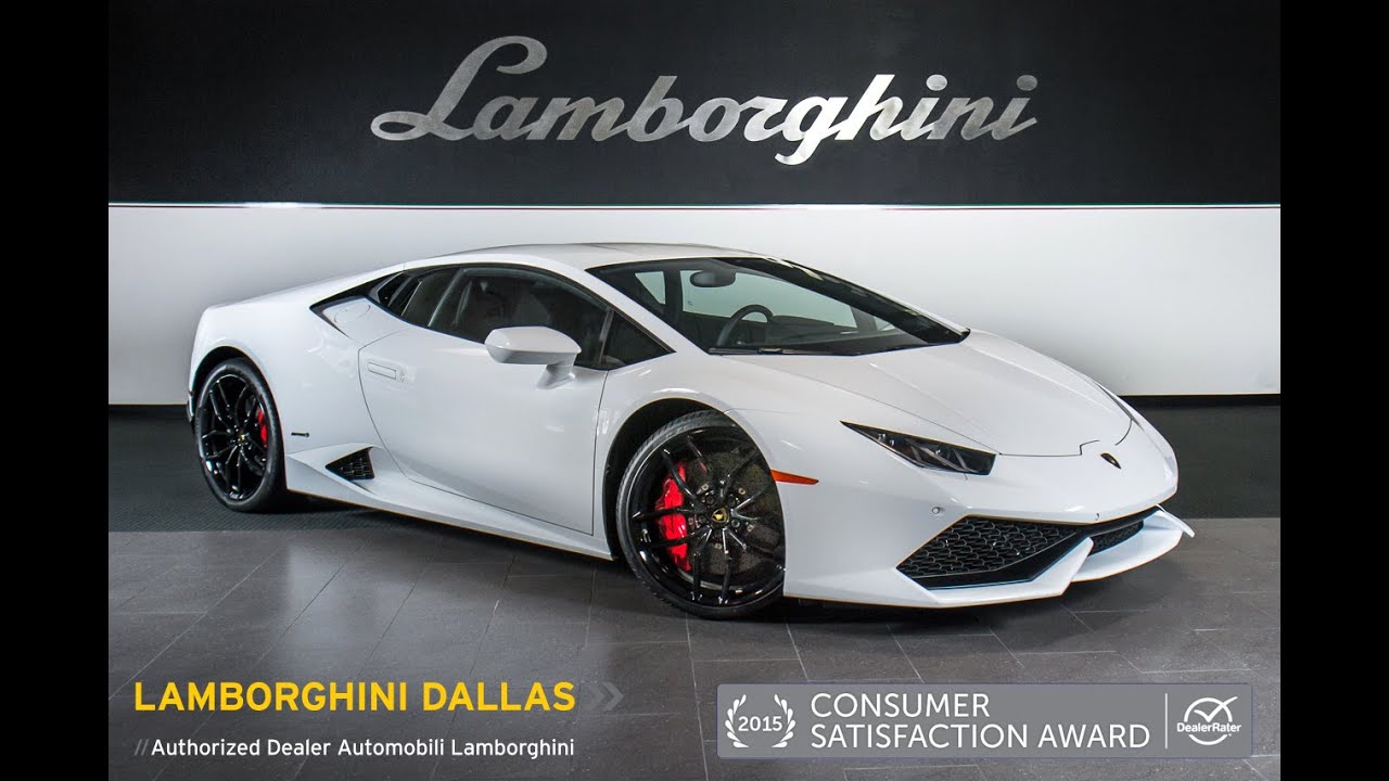 2015 Lamborghini Huracan LP 610-4 Bianco Monocerus L0767