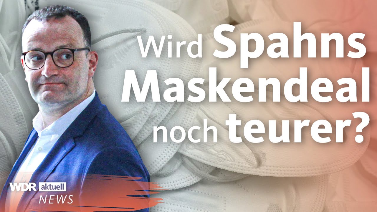 Maskendeal von Jens Spahn (CDU): Bundestag debattiert über Milliardenschaden | WDR Aktuelle Stunde