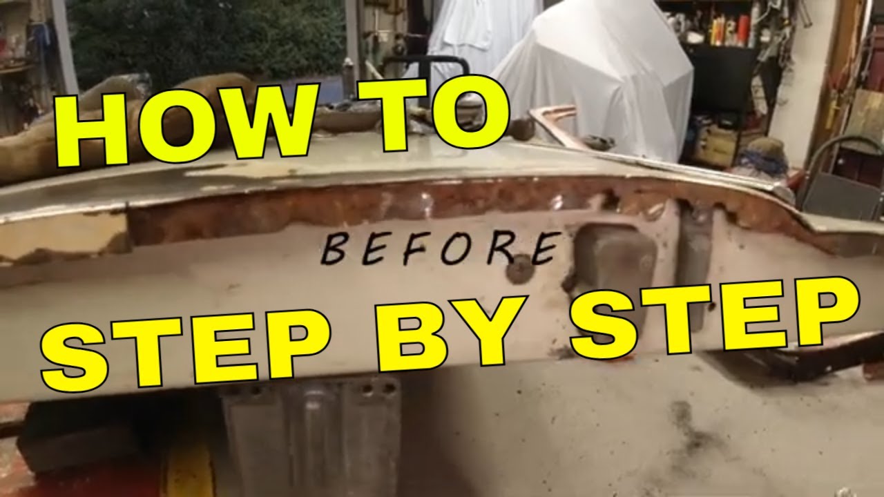 HOW TO REPAIR VW BEETLE RUSTY DOOR