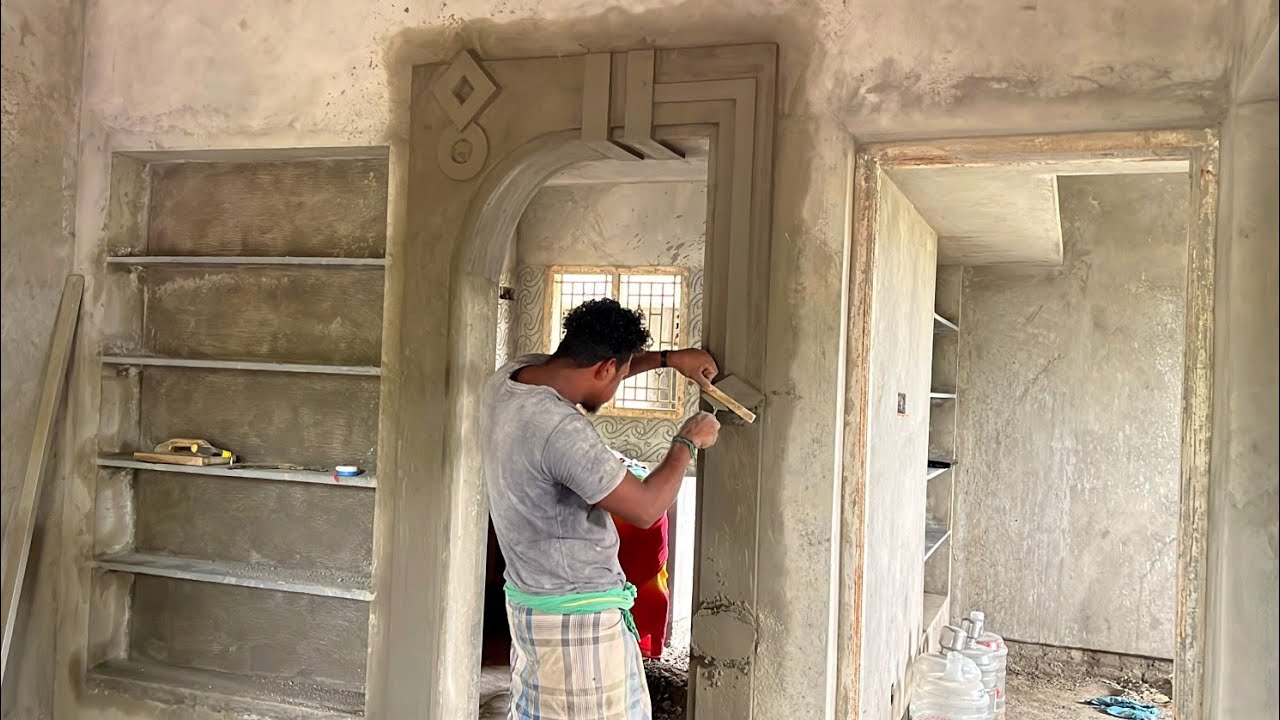 Door Arch Design_Creative New Design Kitchen Door Arch Skillfull Plastering|Entrance Arch Design
