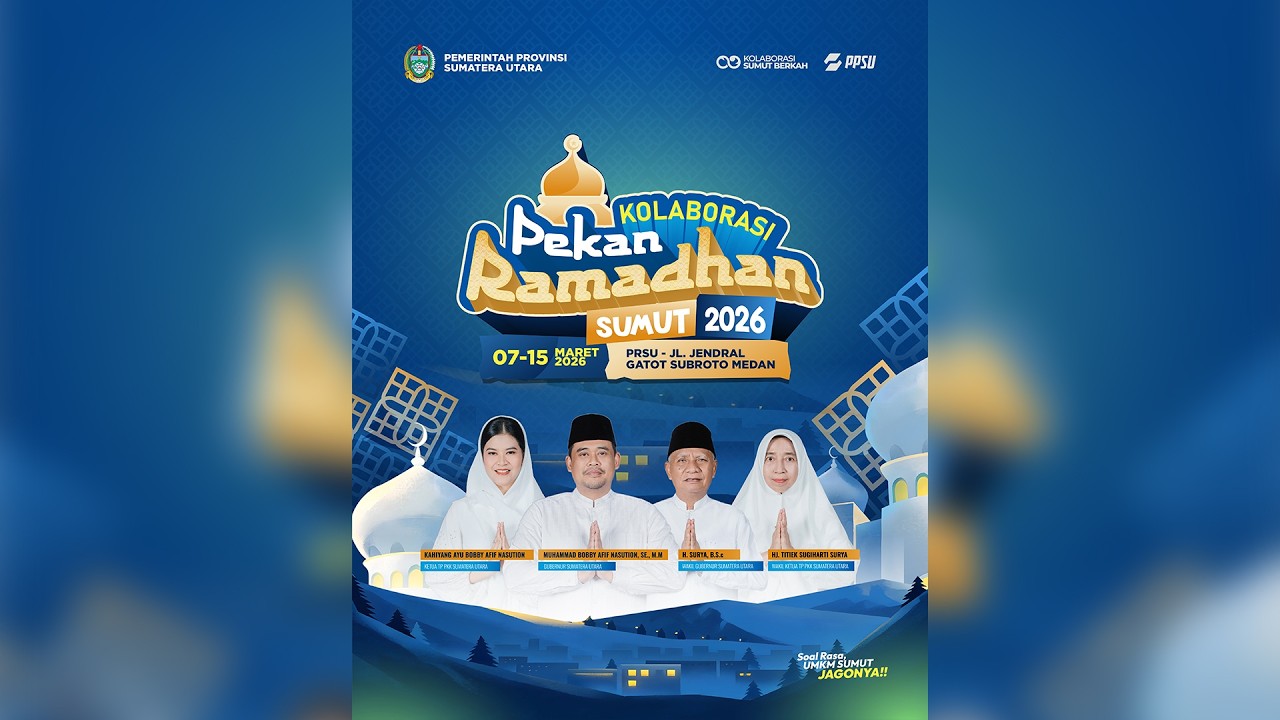 📌LIVE STREAM | KOLABORASI PEKAN RAMADHAN SUMUT 2026  -  PRSU MEDAN