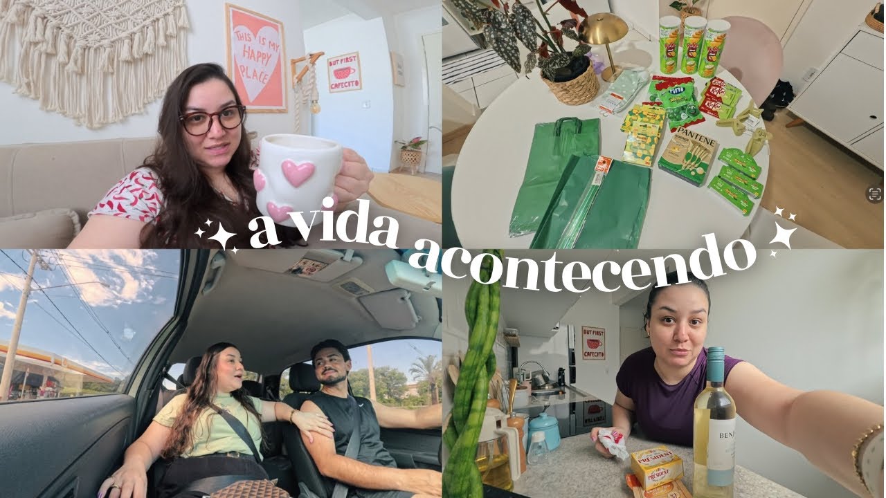 MEU PAI QUEBROU A PERNA 😭, TENTANDO VOLTAR PRA ROTINA, MONTANDO SACOLINHAS COLORIDAS PRAS AMIGAS 