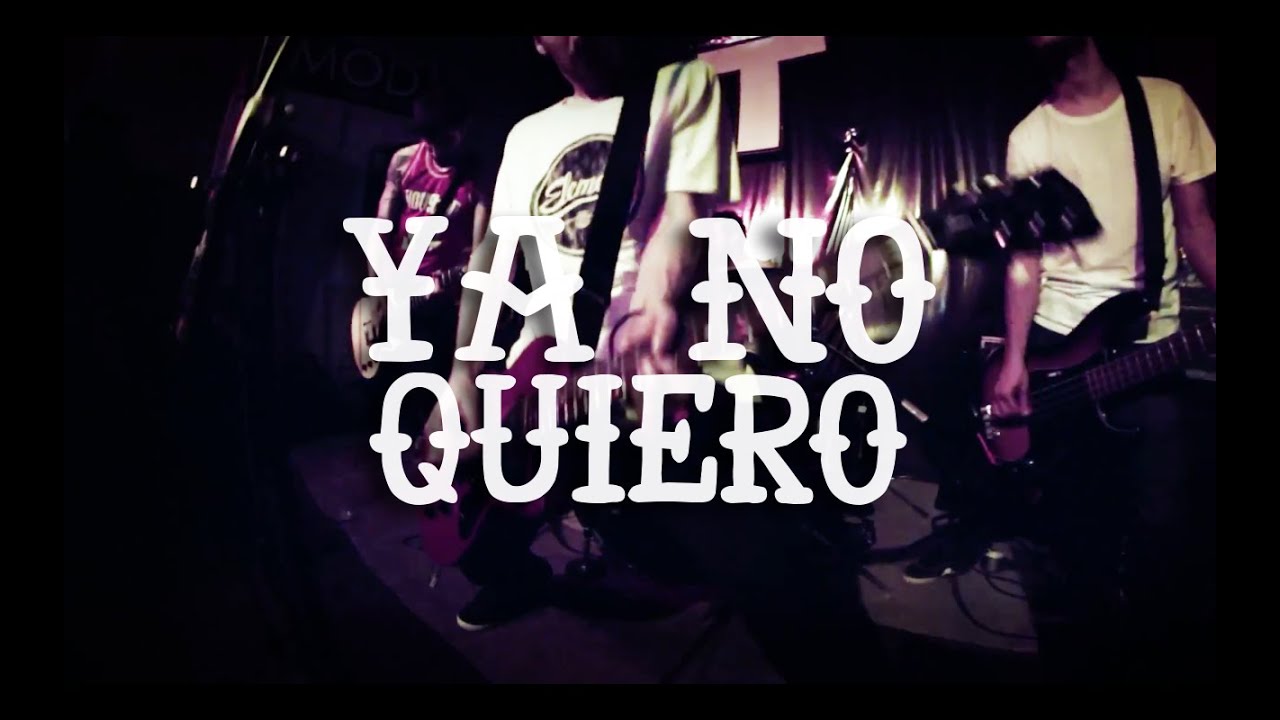 The Rudos - Ya no quiero (VERSION DEMO)