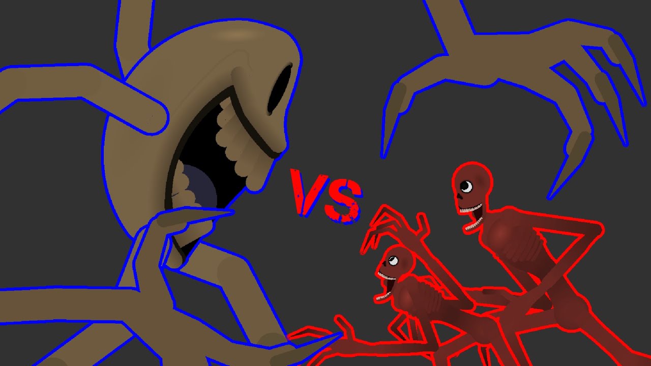 Wyst vs Mimics | Sticknodes animation (pillar chase 2)