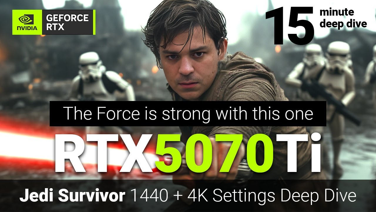 5070 Ti: The Force is Strong with This One | Star Wars Jedi Survivor Benchmark Test