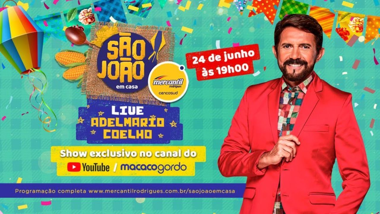 Macaco ao Vivo Mercantil Rodrigues: Adelmario Coelho #FiqueEmCasa e #Cante #Comigo