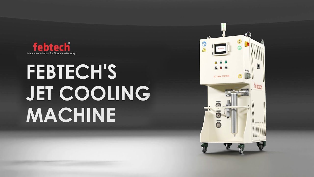 How Jet Cooling Machine Works | 3D Animation | Febtech's Jet Cooling Machine