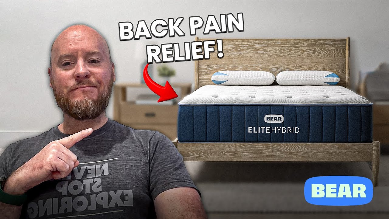 Best Hybrid Mattress for Back Pain | Bear Elite Hybrid 30 Day Review |
