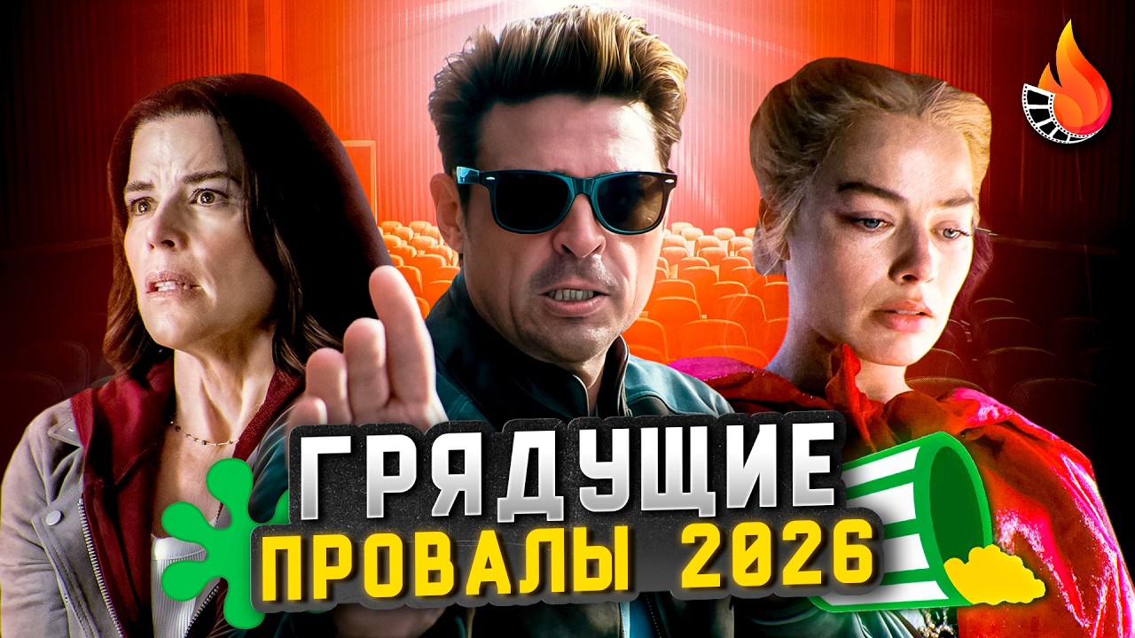 ТОП-10 | ГРЯДУЩИЕ ФИЛЬМЫ-ПРОВАЛЫ 2026