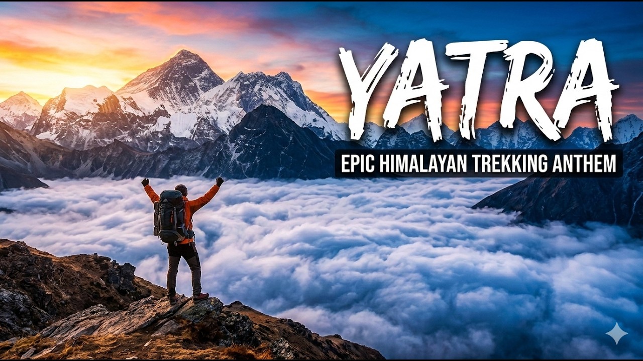 Epic Himalayan Trekking Music 🏔️ YATRA | Cinematic Anthem | Nepali Folk Music
