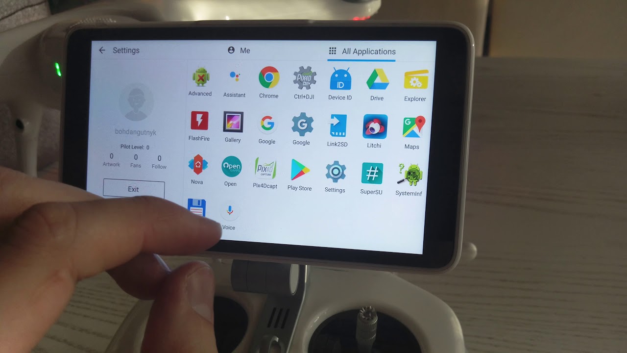 Pix4d, Litchi connect to Phantom 4pro plus controller