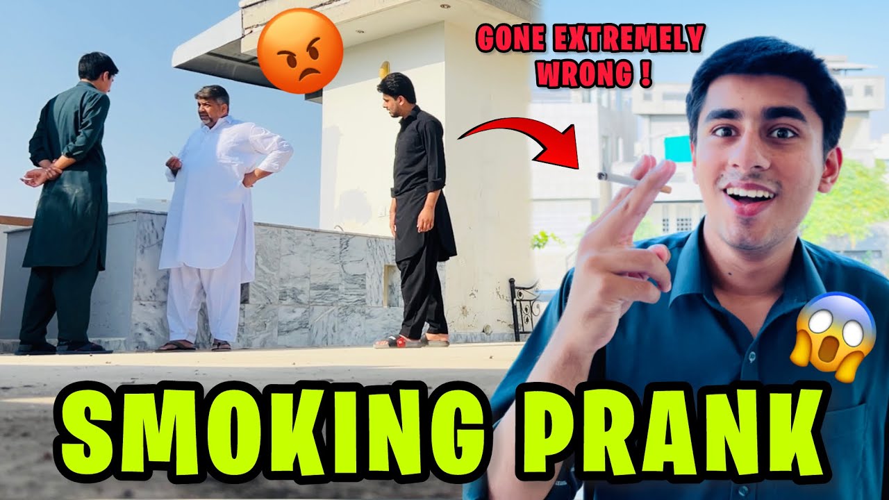 Smoking Prank On Papa🫣 GONE EXTREMELY WRONG😭💔! 