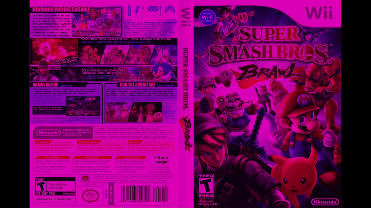 Super Smash Bros. Brawl - Trophy Gallery [69% SPEED, SLOWED]