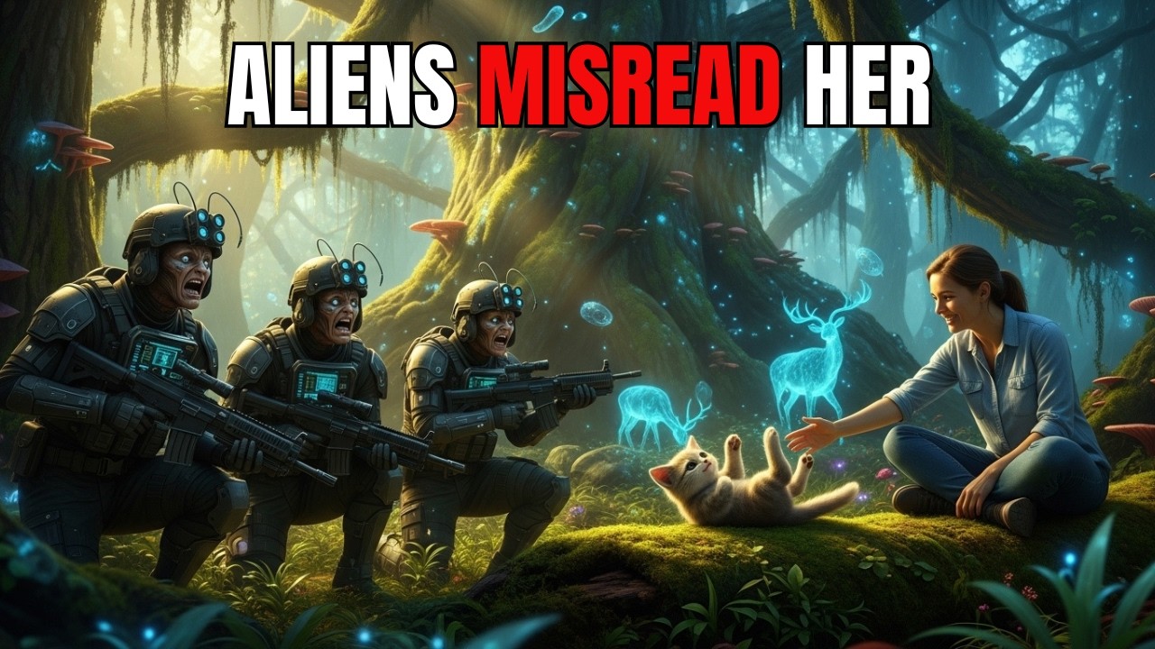 Alien Thought the Human Was Afraid | She Was Playing With the Predator Cubs | HFY Sci-Fi
