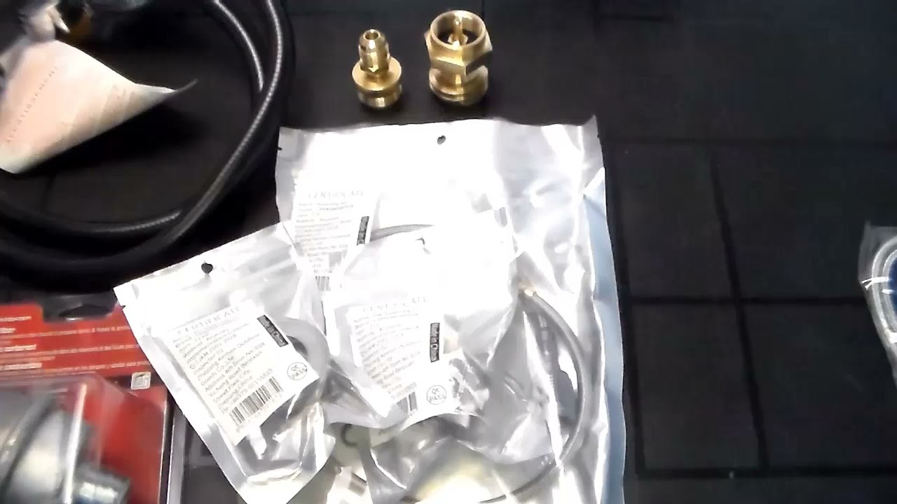 MYOG Gas Adapter for a lever lock butane stove