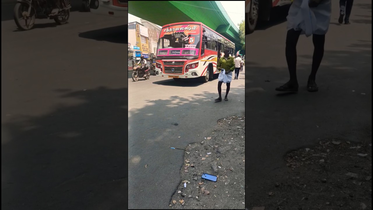 Gandhipuram, Coimbatore City Walking Tour 💚🛣️ #bus #busfan #busfansindia #walkingtour #india