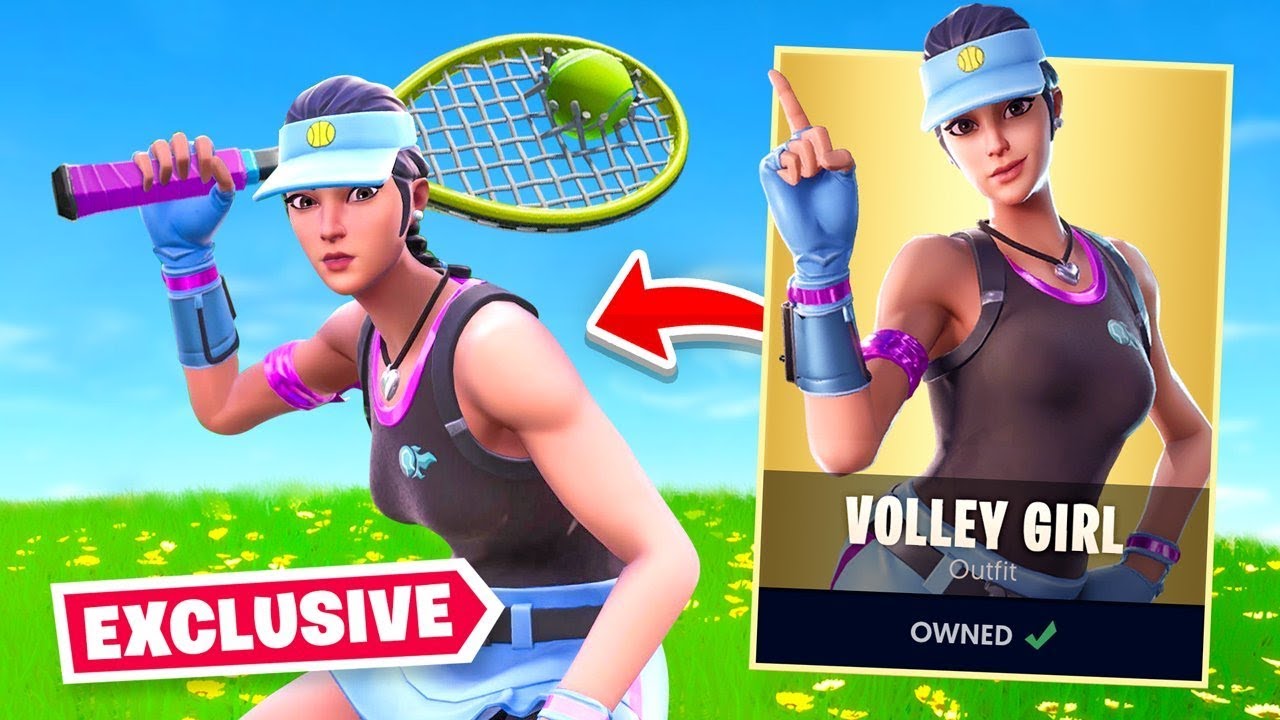 Fortnite Gave Me This *NEW* Skin EARLY! (Tennis Skin)