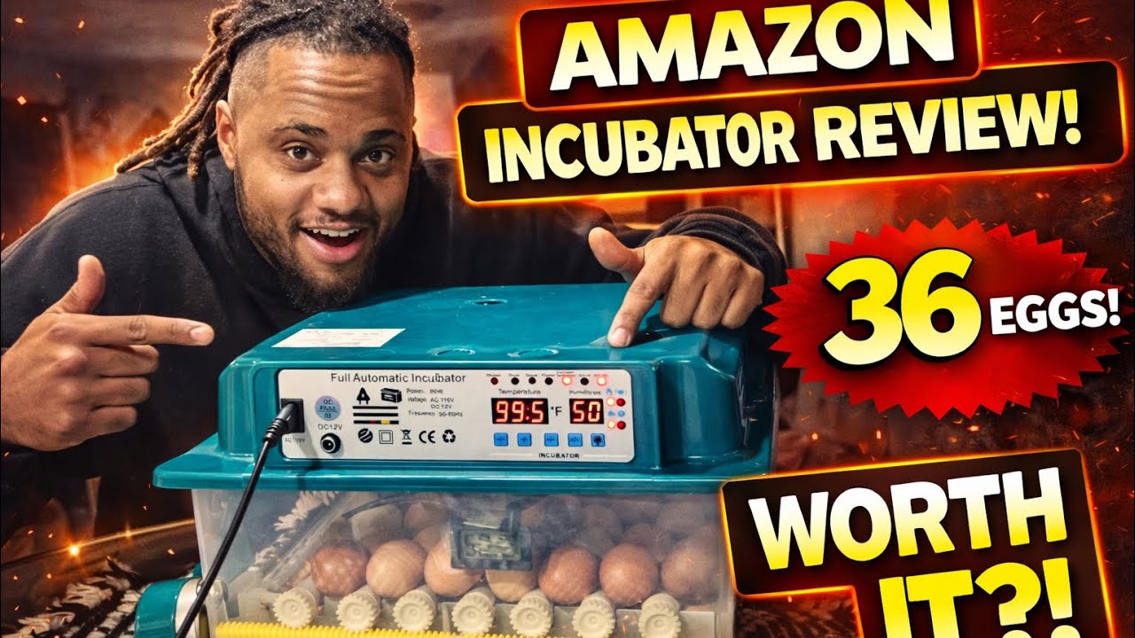 Honest Amazon 36 Egg Incubator Review | Real Chicken Egg Results