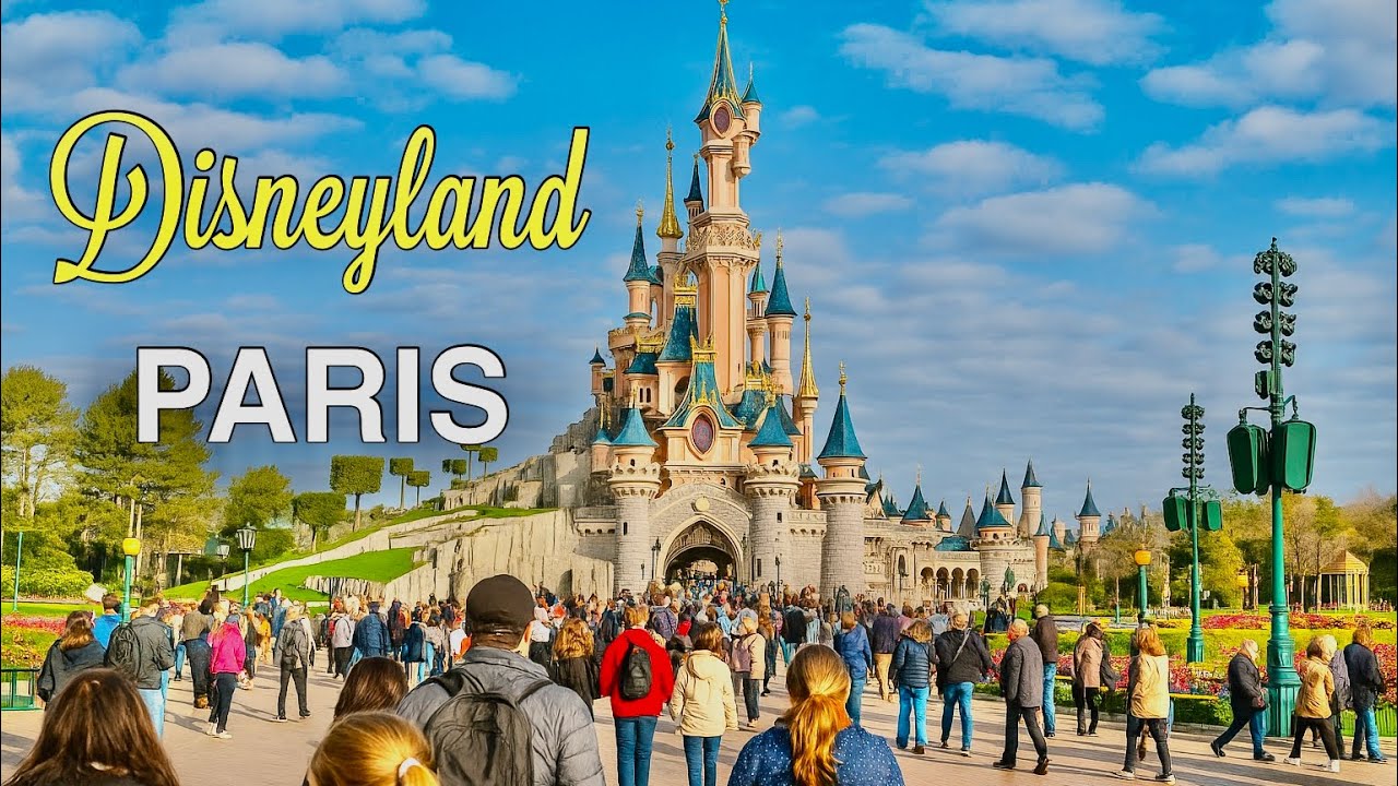 Disneyland PARIS Halloween Walk 2025 | 4k WalkingTour Paris France | UHD 60FPS]