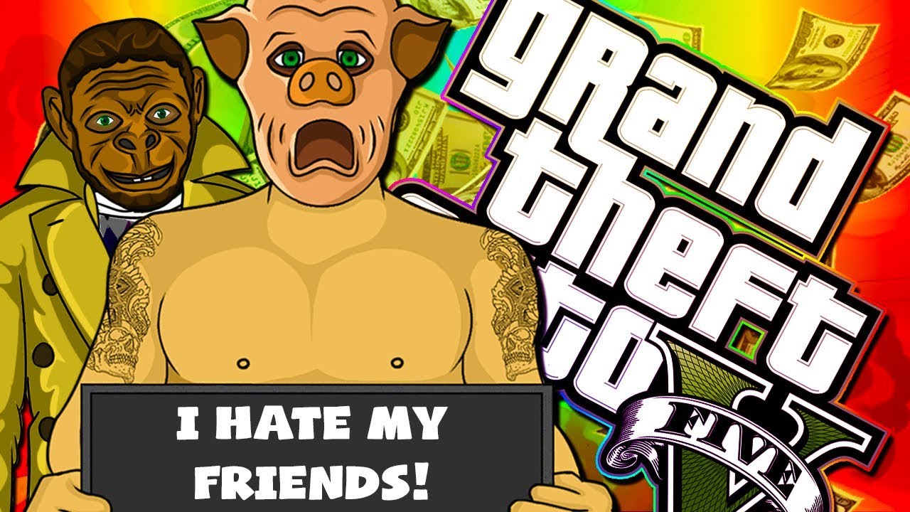 MY FRIENDS ARE GRANDMAS! - GTA 5 with The Crew!
