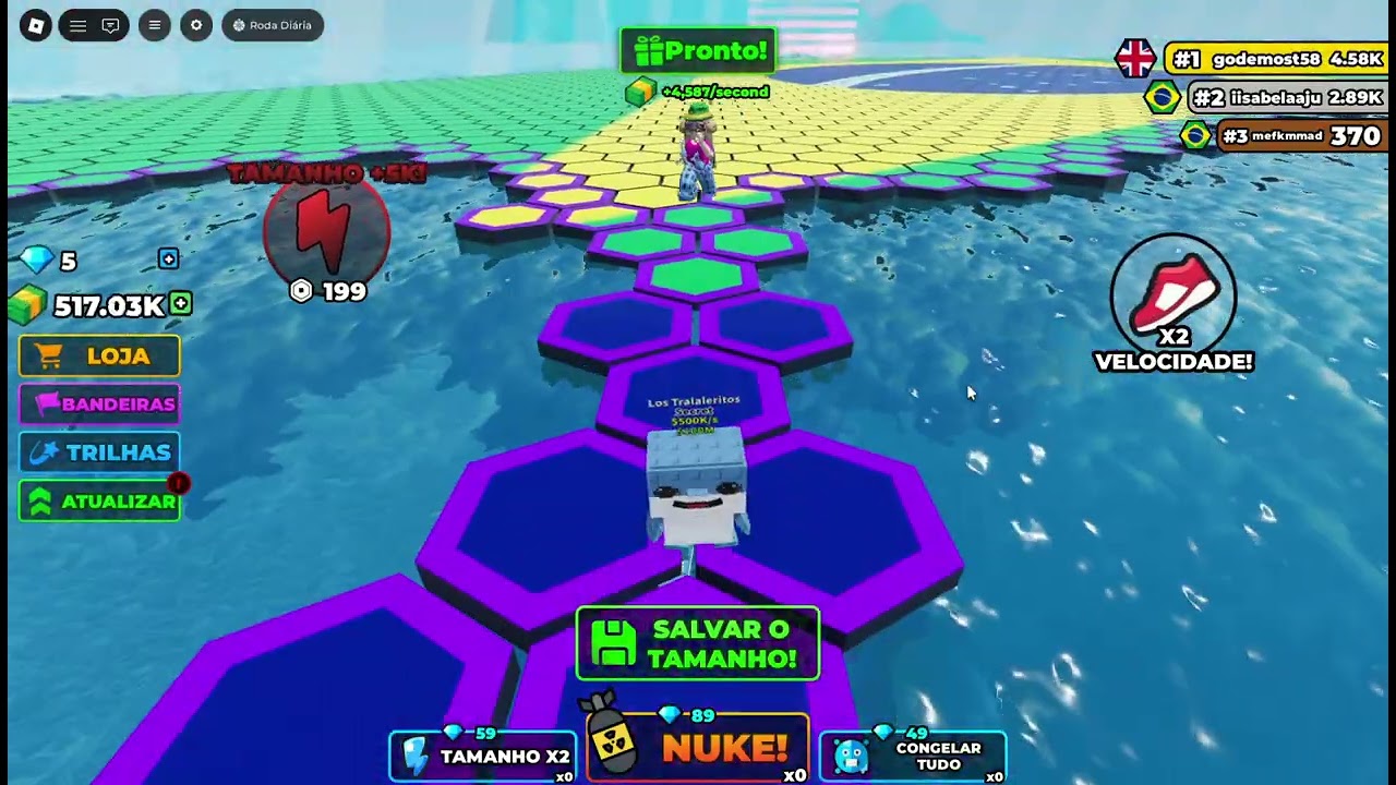 JOGUEI UM JOGO DE DOMINAR PÁISES NO ROBLOX