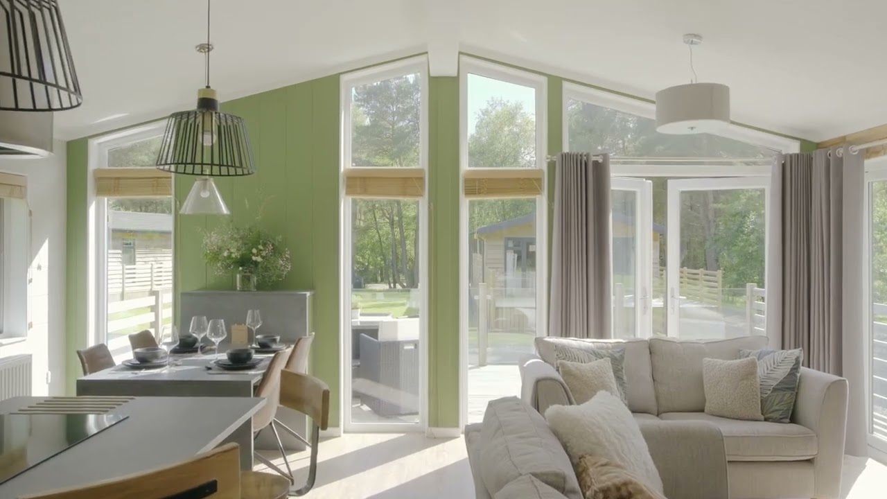 Relax and unwind in your woodland lodge at Ladycross