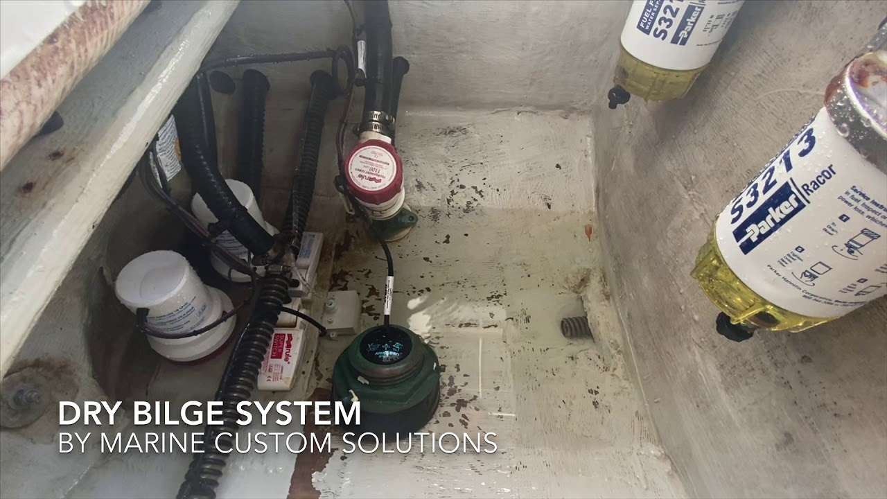 Seaflo Dry Bilge System Installation
