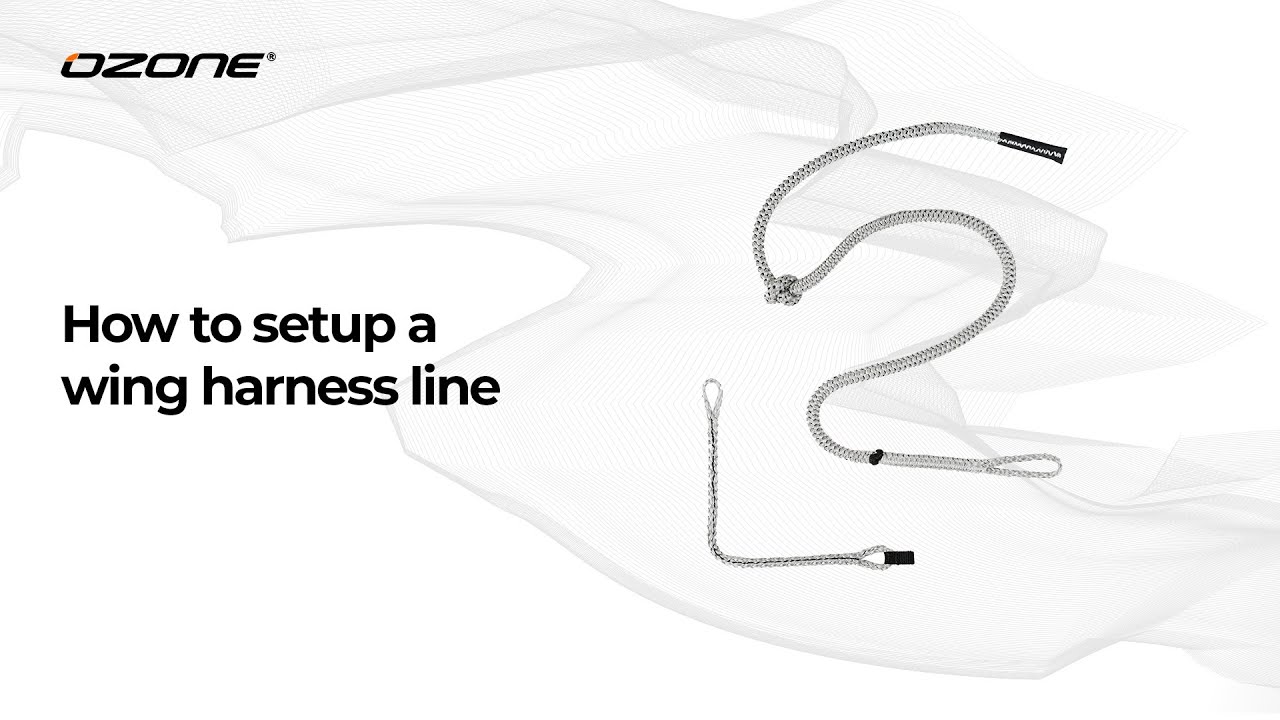 How to set up a Harness line to your Ozone Wing