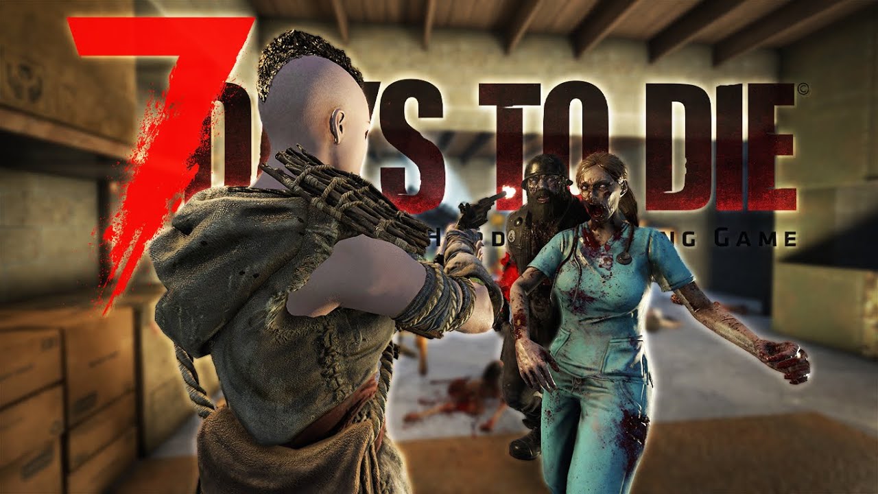 【7DTD V1.0】最高難易度の狂気ゾンビを倒せる武器を見つけるぞ！「7 Days to Die V1.0」実況プレイ #2