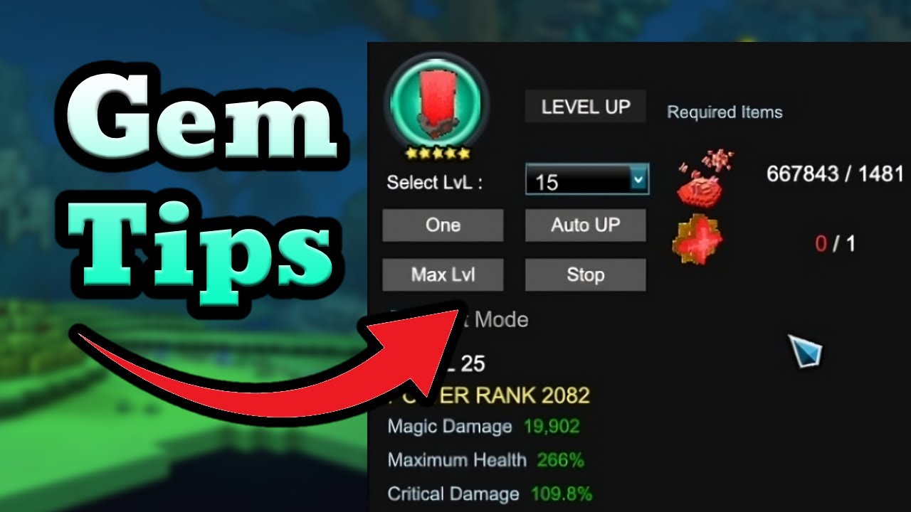 Советы по прокачке Trove Gem