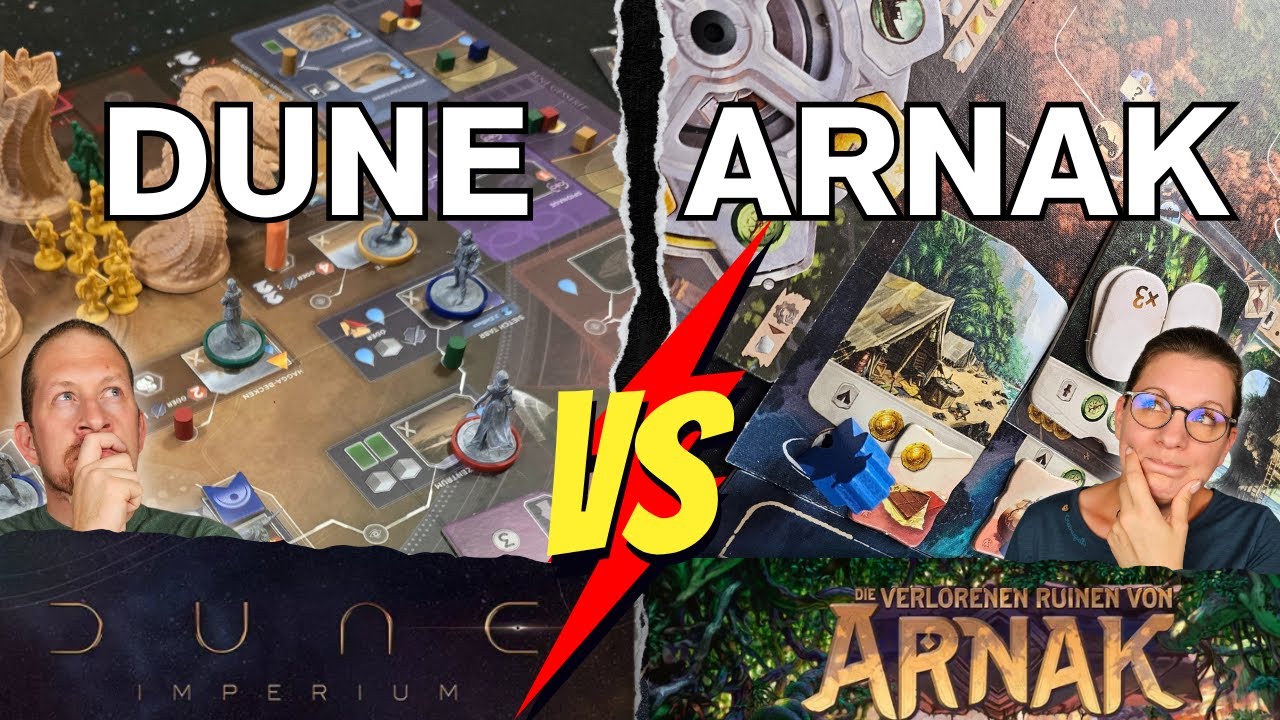 Vergleich: Dune oder Arnak? DAS ist unsere klare Empfehlung!