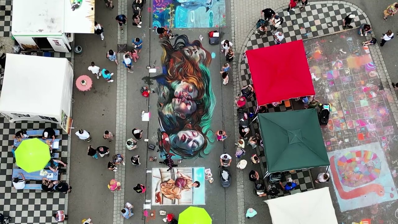 10.int. Festival der Strassenmalerei Blumberg 2024