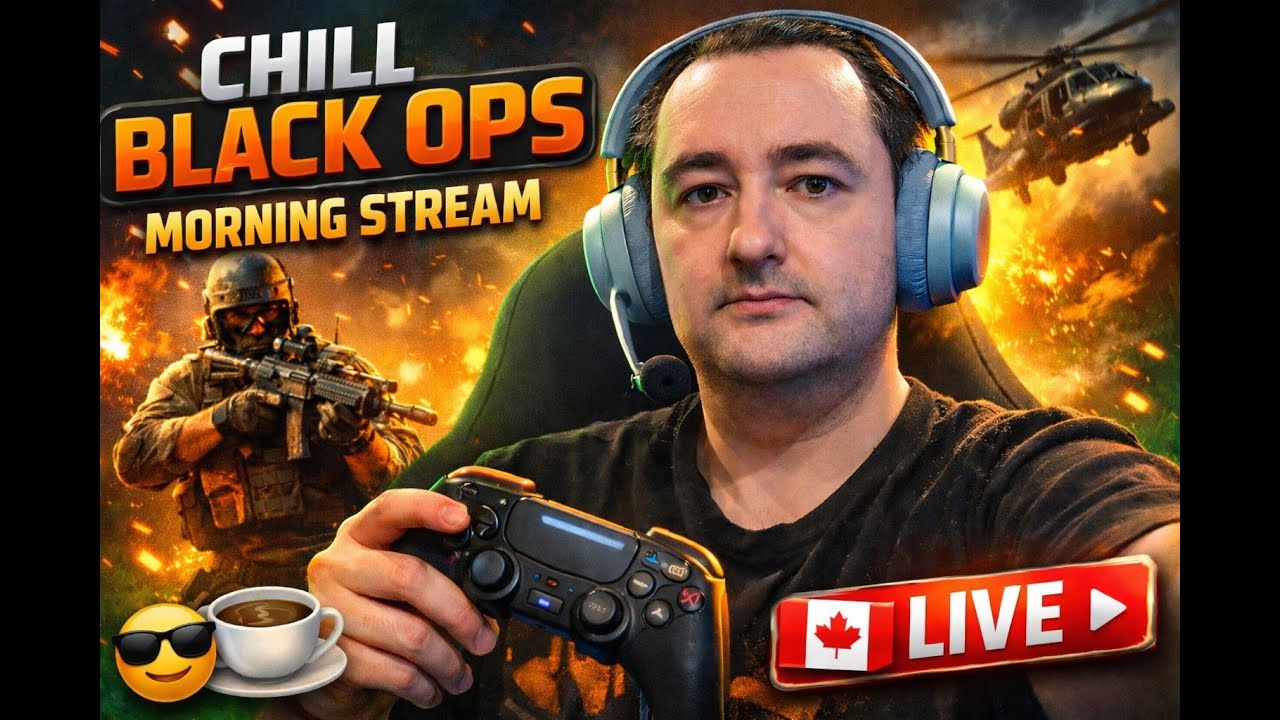 Black Ops Chill Morning | SCANSTREAM LIVE
