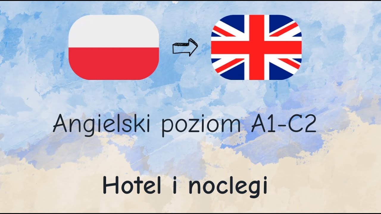 Hotel i zakwaterowanie • fiszki PL↔EN • A1–C2