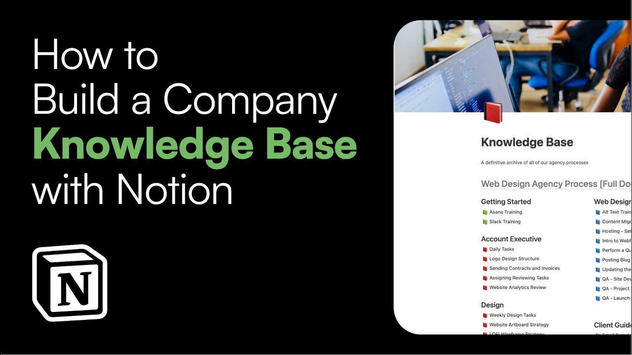 How to Build a Company Knowledge Base with Notion