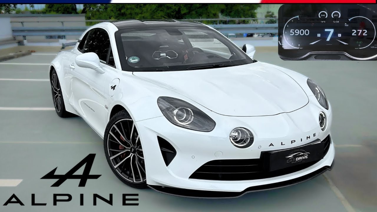 ALPINE A110 S 💨 | Launch Control | TOP SPEED | Autobahn | WILD CURVE DRIVING