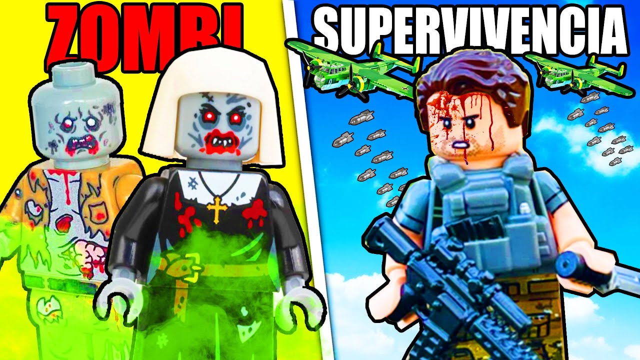 Simulo el LEGO US ARMY vs ZOMBIE APOCALYPSE...