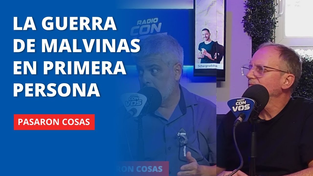 Miguel Savage y Sergio Sánchez, ex combatientes de Malvinas
