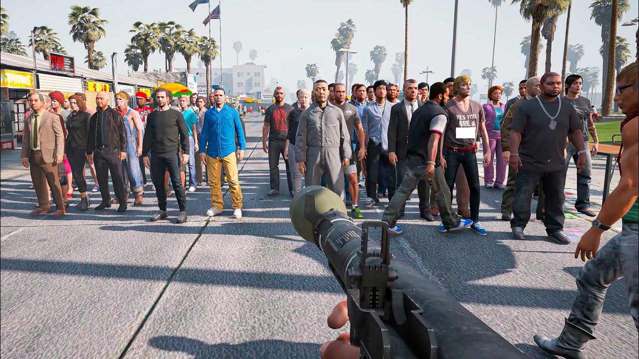 GTA 5 - Explosions vs NPC's Ragdolls Ep.3 | Euphoria Physics Ragdoll