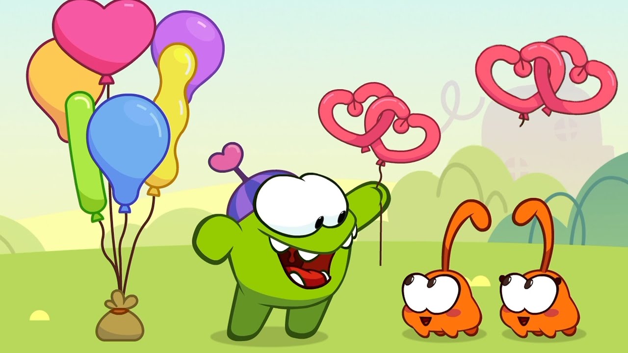 Heart-Shaped💞| Valentine's Day | Om Nom Stories: Songs & Full episodes! | Monster Cartoon for Kids