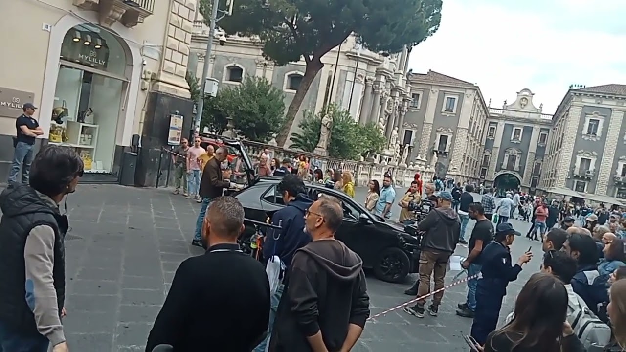 Riprese a Catania di Vanina Guarrasi la nuova fiction Mediaset 3 Maggio 2023