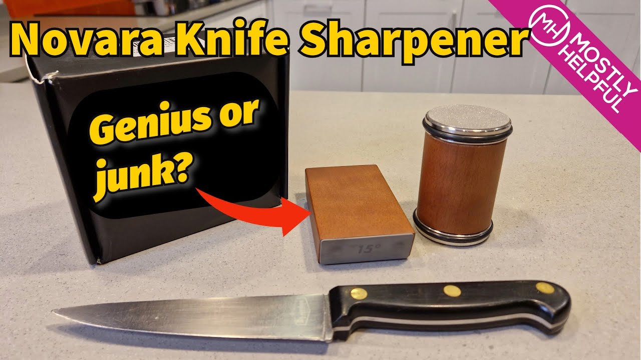 Novara Rolling Knife Sharpener - Is it genius or junk?